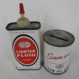 Sohio Lighter Fluid Handy Oil Can and Coin Bank