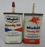 Mobil Handy Oil Cans