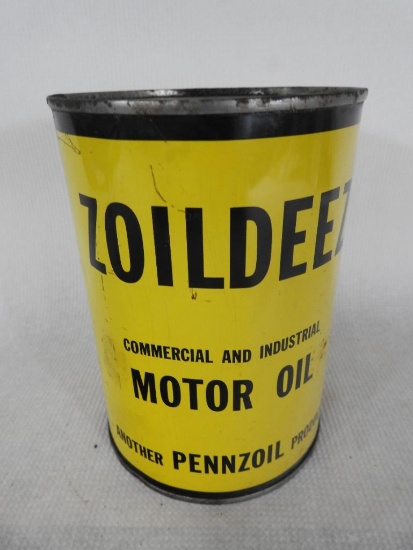 Pennzoil Zoildeez Quart Oil Can