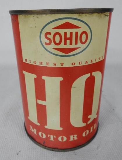 Sohio HQ Quart Can (Red)