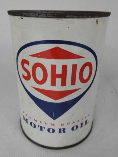 Sohio Motor Oil Quart Can