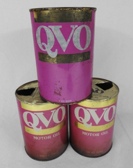 (Sohio) QVO Quart Oil Cans