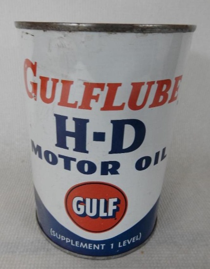 Gulf Gulflube HD Quart Oil Can