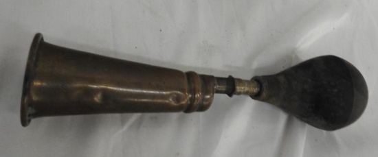 Early Brass Automobile Horn