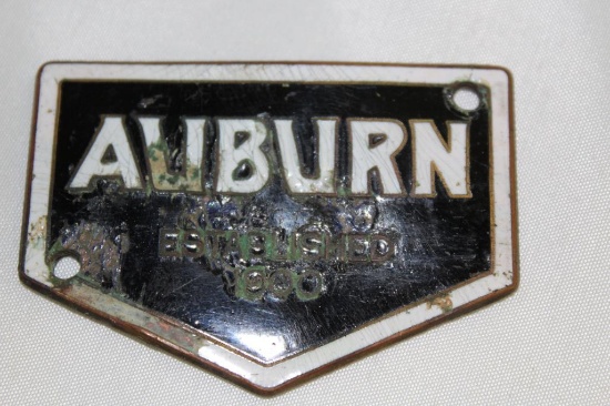 Auburn Radiator Emblem Badge