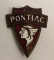 Pontiac Indian Shield Radiator Emblem Badge