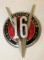 Cadillac V16 Radiator Emblem Badge