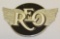 REO Motor Car Co Radiator Emblem Badge