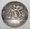 Early Motorcycle Rally Badge Race Medallion