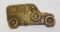 Early Brass Figural Automobile Lighter