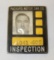 Packard Motor Car Co Employee Badge Inspection Dept