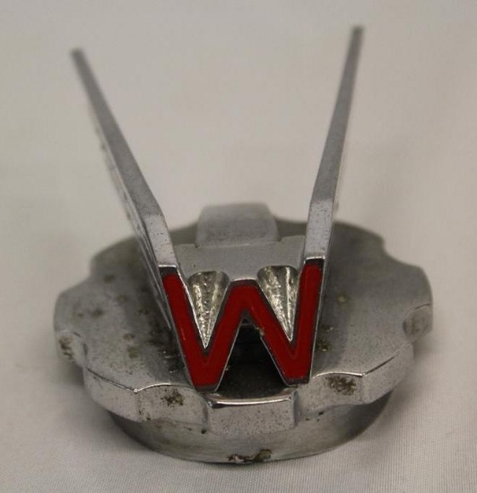 1939 Wollseley Winged "W" Radiator Mascot Hood Ornament
