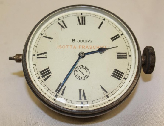 Isotta Fraschini Automobile Dash Clock