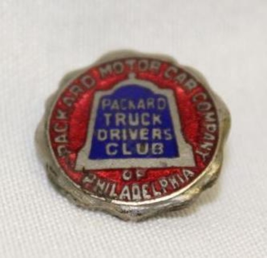 Packard Truck Drivers Club of Philadelphia Service Pin Badge