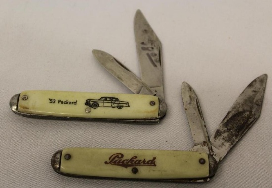 2 Packard Pocketknives Advertisement