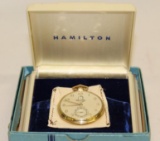 Hamilton Packard 14k Gold Pocket Watch Service Award Jewelry