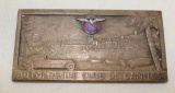 Automobile Club of Cannes Rally Badge Race Medallion