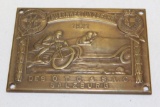 1931 German Automobile and Motorcycle Racing Medallion Rally Badge
