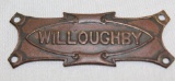 Willoughby Coachbuilder Body Tag Emblem