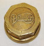 Daimler Brass Threaded Hubcap