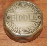 Biddle Motor Co Threaded Hubcap