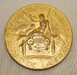 1920 French Automobile Club Race Medallion Rally Badge