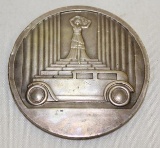 1933 Concours D'Elegance Rally Badge Race Medallion