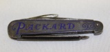 1926 Packard Motor Car Co Pocketknife Advertisement
