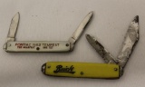 1962 Pontiac Tempest & Buick Pocketknives Advertisement