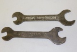 2 Indian Motocycles Wrenches