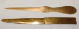 Pair of Packard Letter Openers from NY