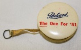 1951 Packard Celluloid Tape Measure from Elkhart IN Advertisement