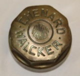 Brass Chenard Walcker Threaded Hubcap