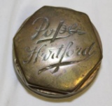 Brass Pope-Hartford Threaded Hubcap