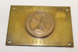 1937 London to Brighton Race Medallion Rally Badge