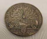 1929 Automobile Rally Badge Race Medallion