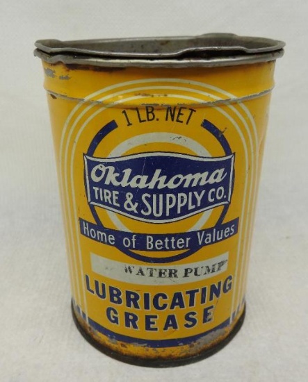 Oklahoma Tire & Supply Co One Pound Grease Can