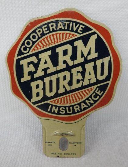 Farm Bureau Cooperative Insurance License Plate Topper