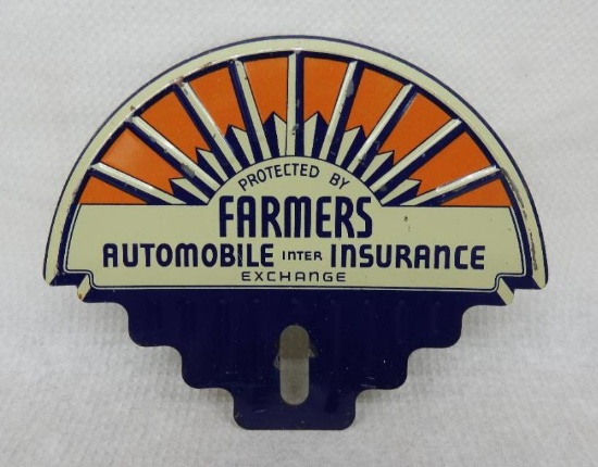 Farmers Automobile Insurance License Plate Topper