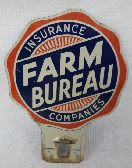 Farm Bureau Insurance Companies License Plate Topper