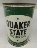 Quaker State Motor Oil Five Quart Can
