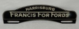 Francis for Fords Harrisburg License Plate Topper