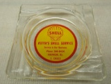 Shell Keith's Service Glass Ashtray