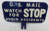US Mail Stop License Plate Topper
