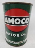 Amoco Motor Oil Quart Can