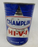 Champlin Hi-Vi Quart Oil Can