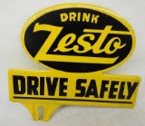 Drink Zesto License Plate Topper
