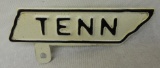 Tenn License Plate Topper