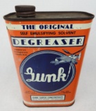 Gunk Degreaser Flat Quart Oil Can