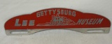 Gettysburg Lee Museum License Plate Topper